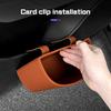 Leather Car Seat /Door Side Organizer Storage Box For KIA RIO Rio Sportage Ceed Cerato Sorento K3 K4 K5 KX3 Optima Picanto Forte rnqt40