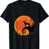 Guard Dog Lover Full Blood Moon Happy Halloween Howl O Ween T-Shirt