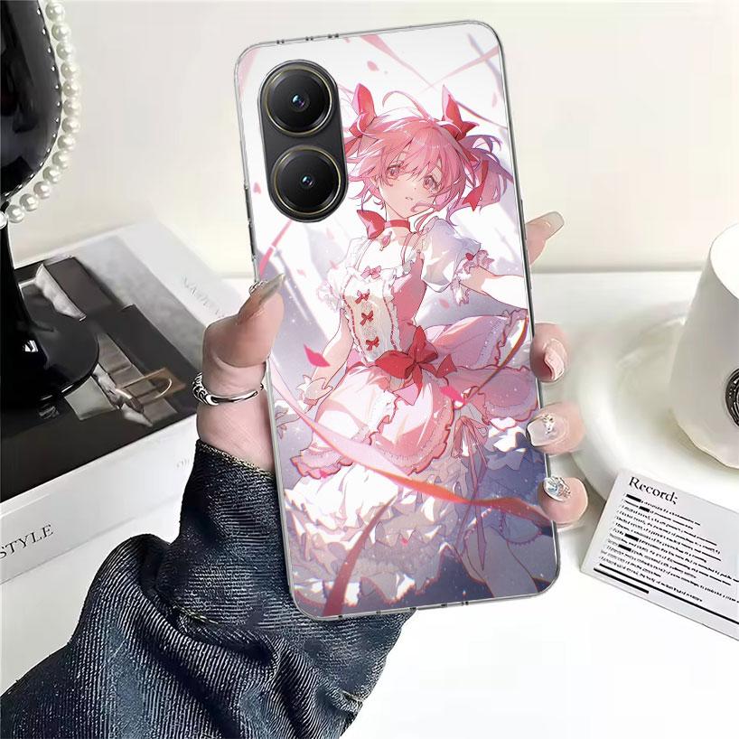 Coque de téléphone souple Anime Madoka Magica Pour Xiaomi Redmi 15C 15 13C 13 Poco X5 X6 X7 F7 Ultra M7 12C 12 10 10C 9C 9A 9T 9 Fundas Poc