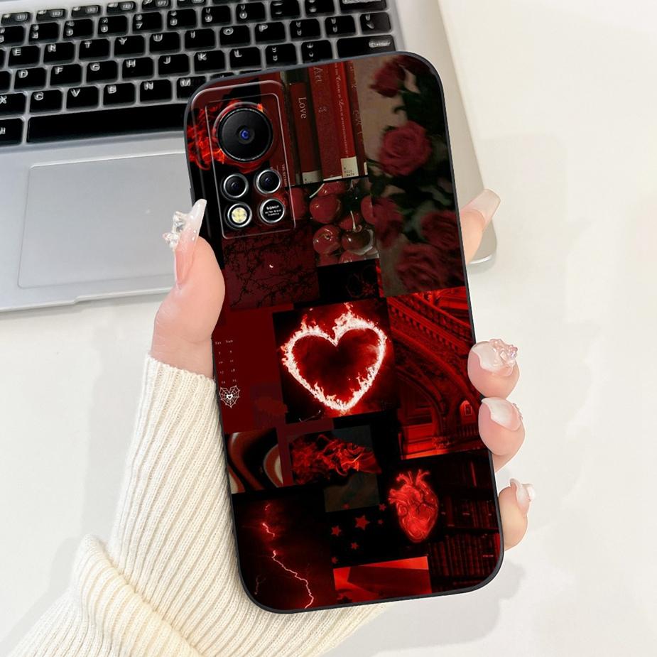 For Infinix Hot 11s NFC Case New Fashion Candy Painted Cover Silicone Case For Infinix Hot 11S X6812 X6812B Hot11s NFC Soft Bags