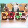 Lovely Cartoon Capybara Plush Keychain Accessory With Ultra Soft Plush Material