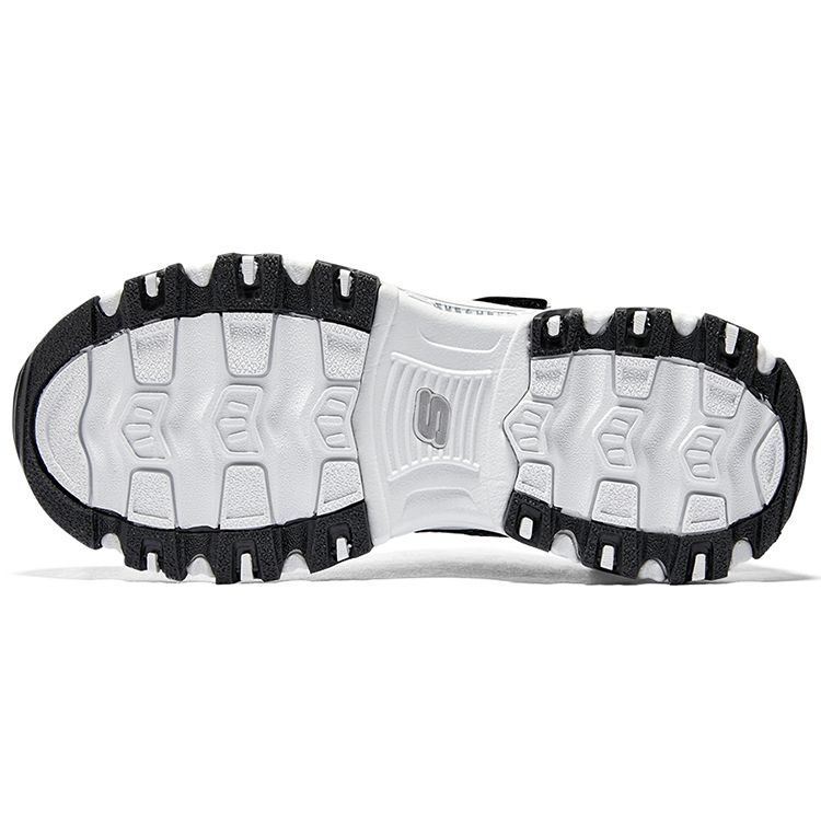 Skechers Kids Comfortable Lightweight Shock Absorbing Durable Low Top Casual Shoes Kids Sneaker Black Multicolor 303905L-BKMT