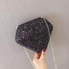 Pop Trendy Korean Edition Sequin Diamond TYPE Shoulder Bags Versatile Bag Women's One Shoulder Crossbody Bag