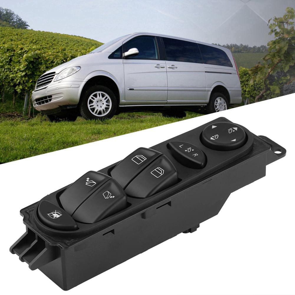 Interrupteur de lève-vitre électrique principal pour Mercedes Benz Viano Vito W639 A6395451313