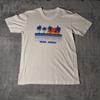 Vintage Negril Jamaica T Shirt Palm Trees Sunset White Single Stitch Medium Tee