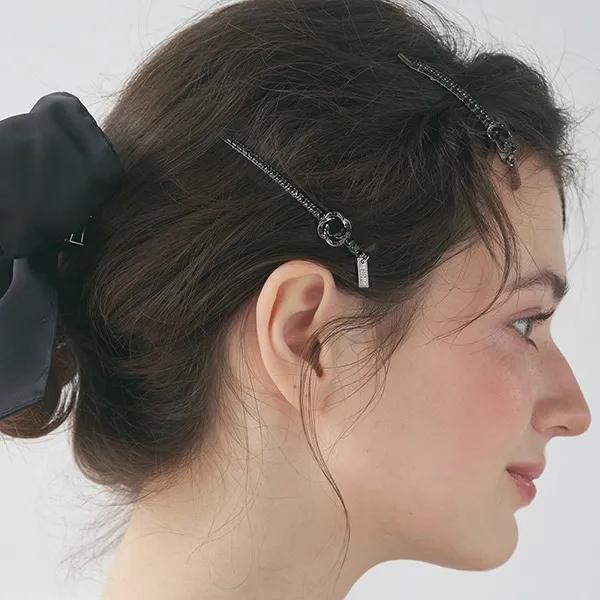 Black Rose Hairpin-L JC034SL