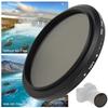 Junestar 58MM Neutral Density Lens ND Filter for Canon/Nikon/Sony/Pentax/Olympus/Fuji Camera Lens