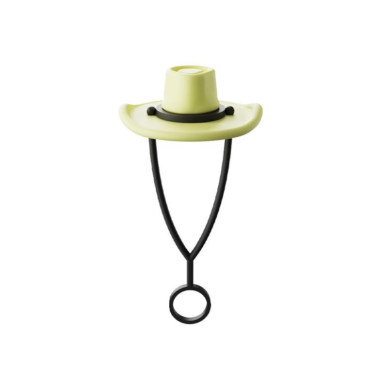 Large Calibre Creative Personality Cartoon Doll Dust Plug Straw Cap