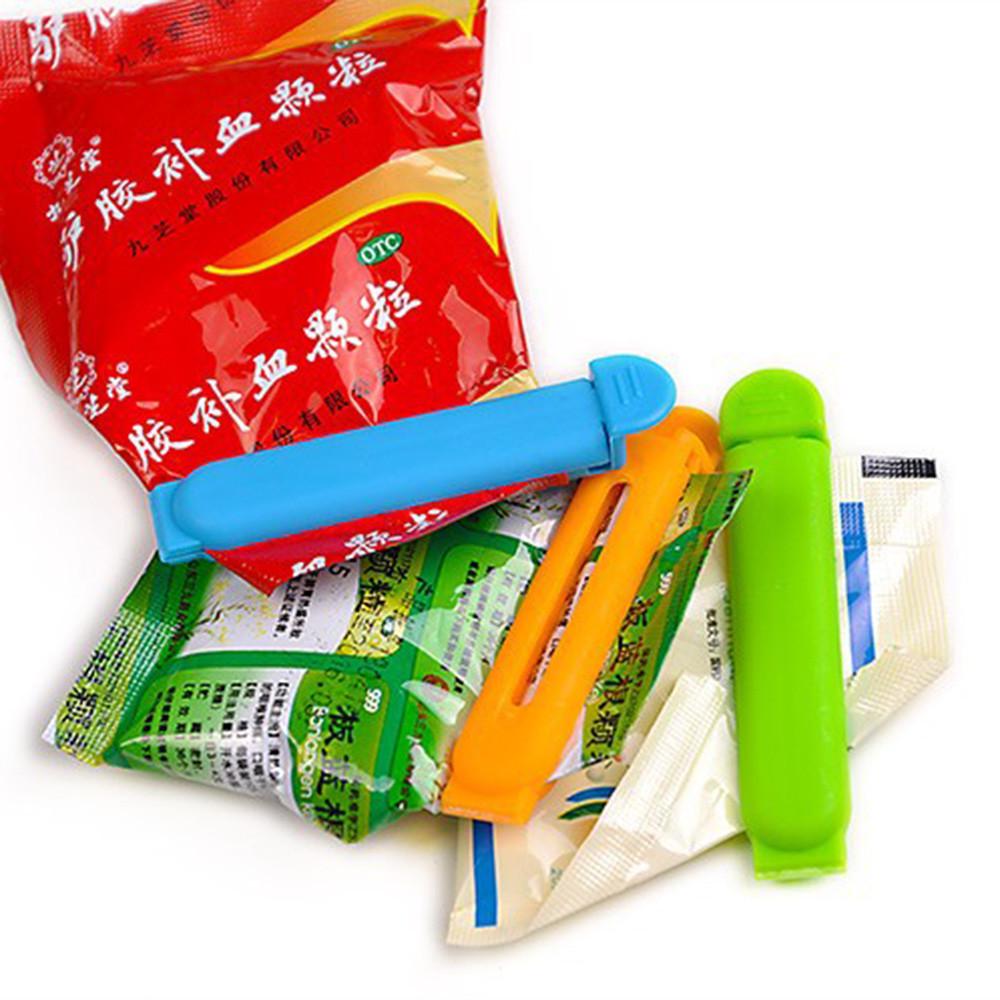 5 adet Mutfak Depolama Gıda Aperatif Sızdırmazlık Torbaları Sızdırmazlık Klipleri Kelepçe Plastik Aletler