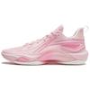 Li Ning Flashing Lightweight Breathable Low-Top Basketball Shoes Men Sneaker Pink ABPU007-4