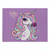 Nordic INS Cartoon Unicorn Linen Tables Mat Non-slip Heat Resistant Placemat For Table Drink Cup Coaster Kitchen Accessories