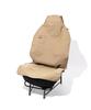 GORDON MILLER Cordura Front Seat Covers, Waterproof, Durable, Stain-Resistant, Universal Fit, Easy Installation, Coyote Beige, 01642440