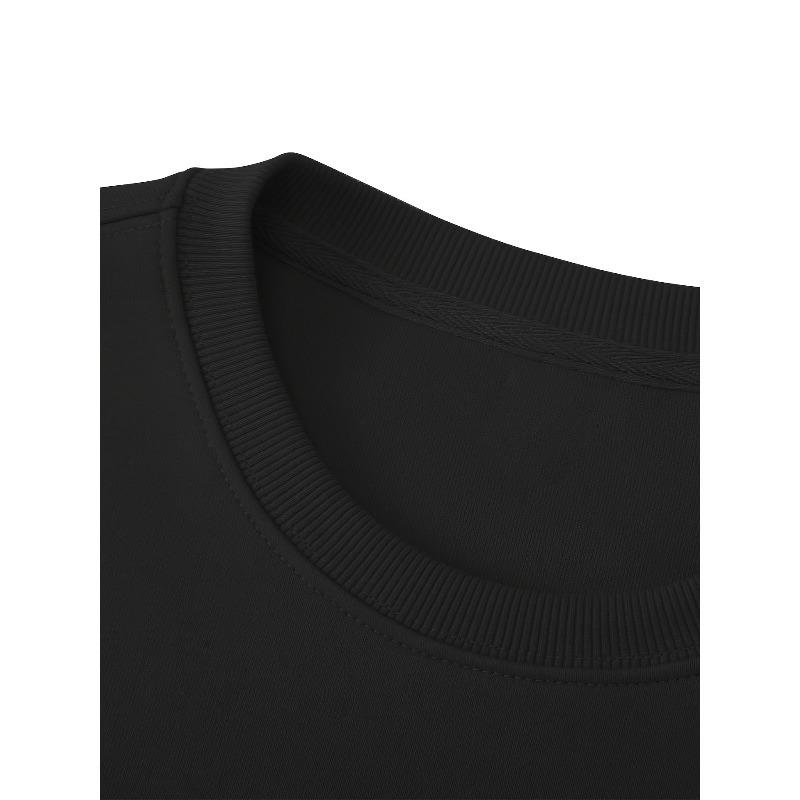 Men's Stylish And Creative Design Letter Prints Humorous Short Phrases Casual Wear,  And Versatile Long-Sleeve Round-Neck Sweatshirts