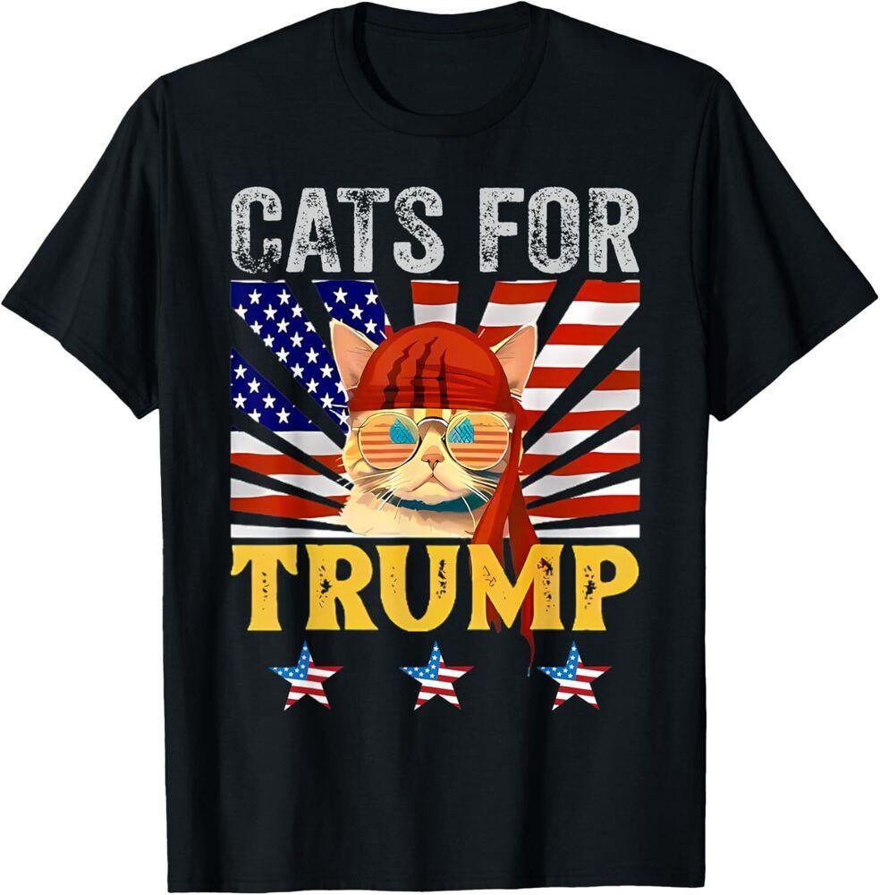 Cats For Trump 2024 Funny Tee For Vance Trump 2024 New T-Shirt Unisex T-Shirt