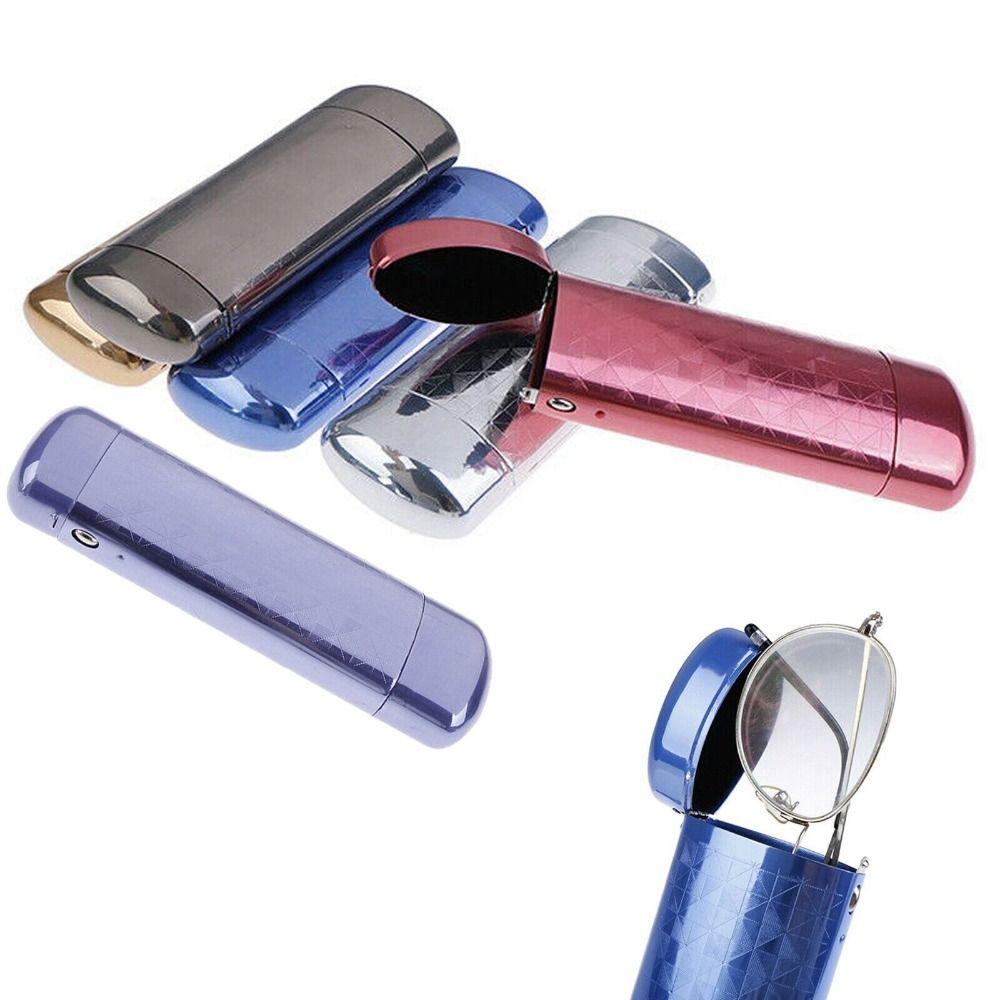 Superior Aluminum Glasses Box Hard Metal Eyeglasses Accessories New Fashion Glasses Holder