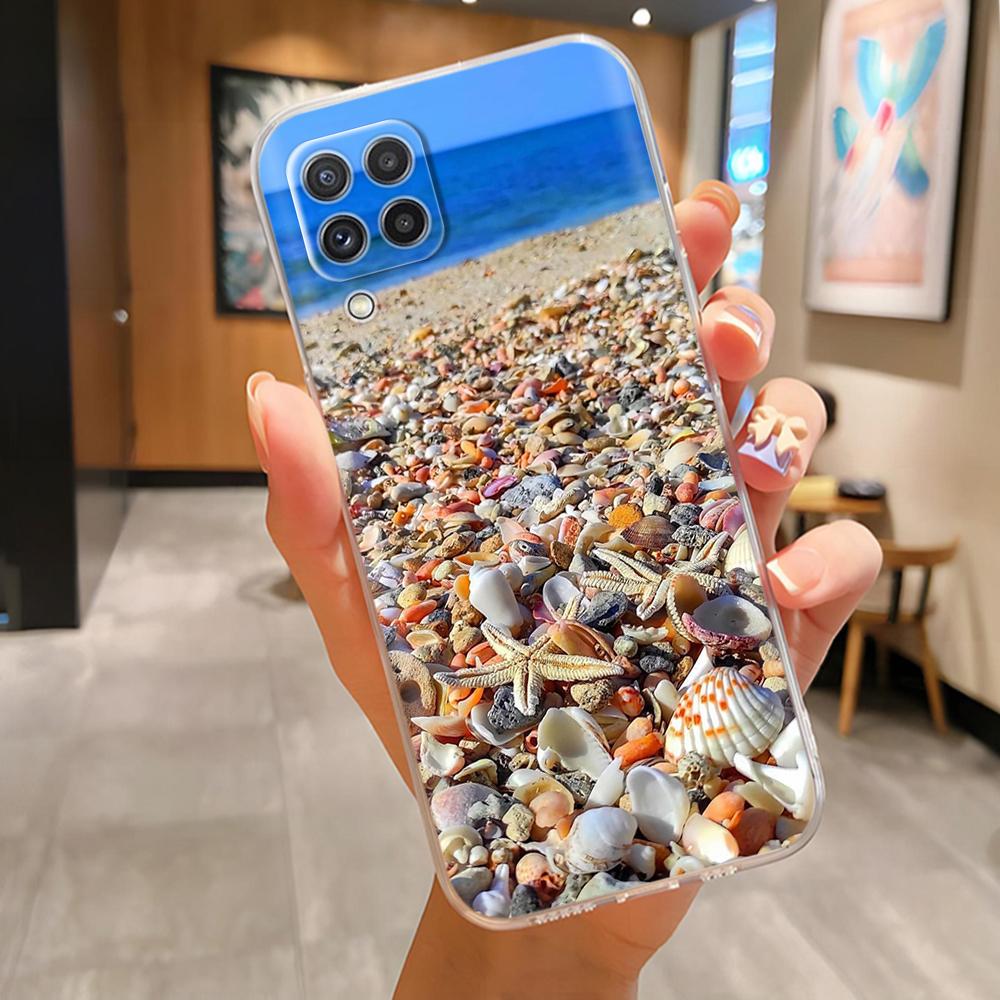 Phone Case for Samsung A12 Cute Cartoon Painted Soft TPU Silicone Bumper Fundas For Galaxy A12 4G 5G Protective Shell Cover Case