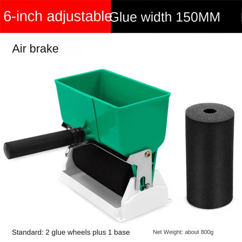 Rullo Manuale Tipo Tamburo Plastica Incollaggio Strumento Applicatore Colla Manuale Casa Piccoli Attrezzi a Mano Pennello a Rullo Portatile
