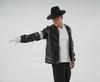 Michael Jackson Unisex Bühnen-Paillettenkostüm für Kinder und Erwachsene