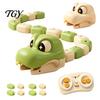 Remote Controlled Snake Toy 1/2 Sets Control Magnetic Toy, 2 Players Competitive Eating Itself Parent-Child Interactive for Toddlers Boys