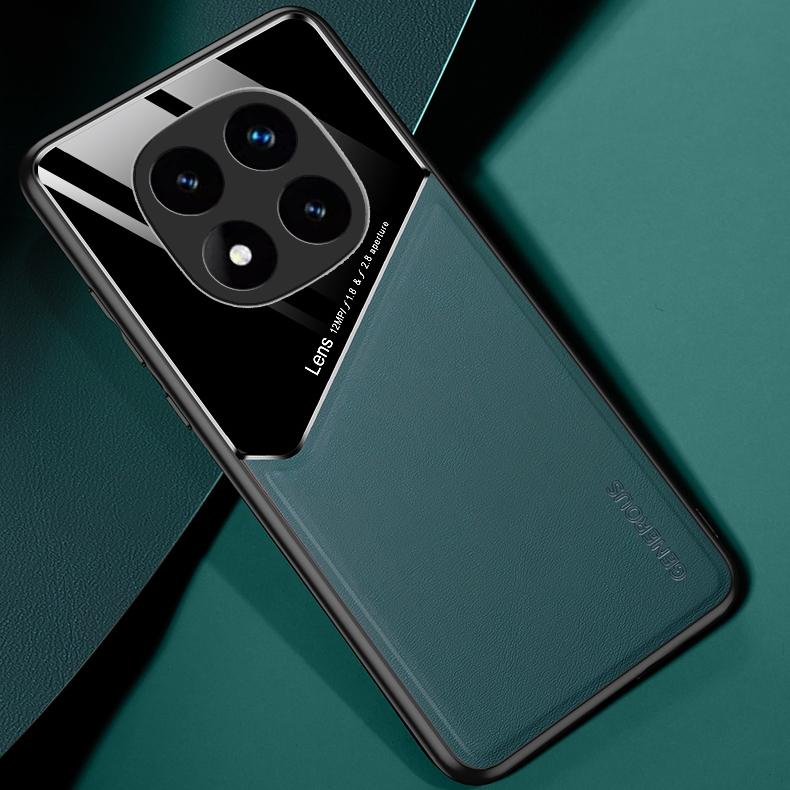 Leather Texture Case For Xiaomi Redmi Note 1 Pro G Note 14 Pro+ Plus Cover With Car Magnetic Suction Holder Coque Fundas Capa