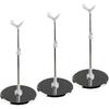 3pcs Stainless Steel Doll Stand Display for 1/3 1/4 Dolls Accss Holder Base