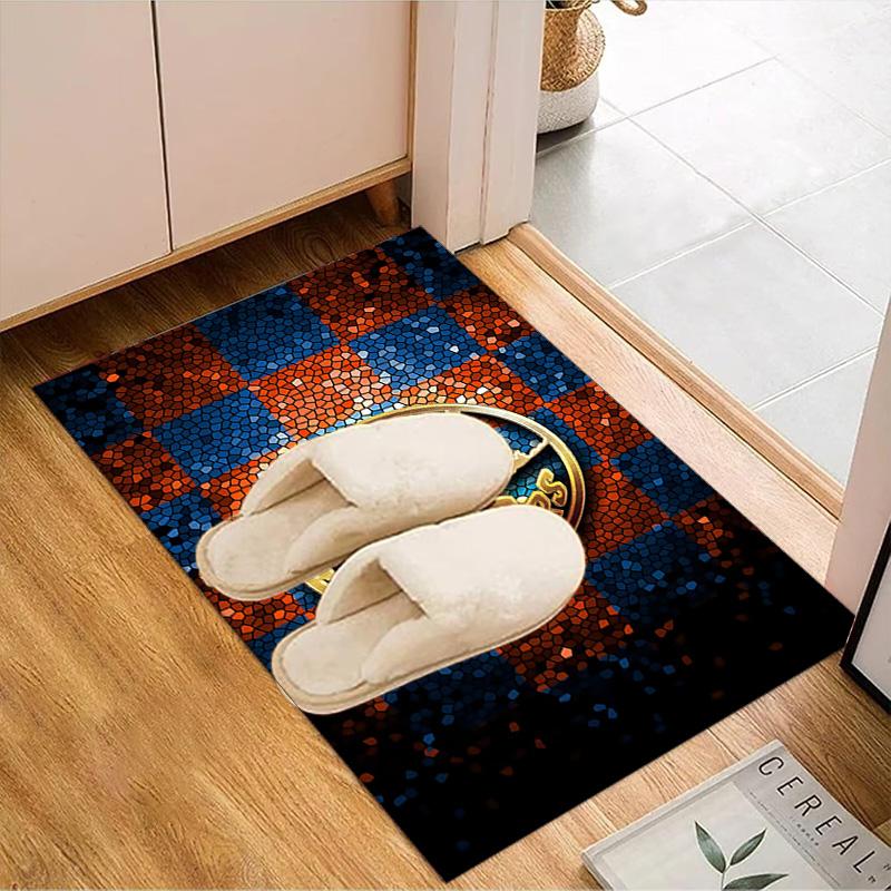 Islanders Hockey Pride Floor Mat for Living Room, Game Rooms, Office, Bedroom, Office Floor Mat Playful Design, Christmas Fan Gifts