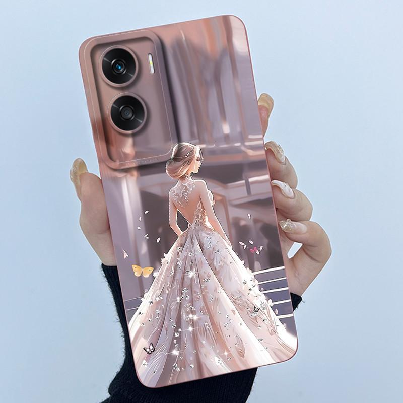 For Honor 90 Lite 5G X50i 5G 2023 Phone Case Panda Girls Cats Soft Silicone TPU Back Covers Bumper For Honor 90Lite Fundas Coque