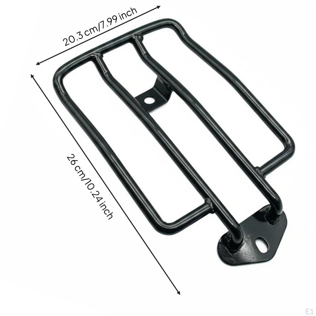 Motorcycle Rear Luggage Rack Flat Mounting Plate Mudguard