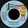 7inch Record LADY SAW / SHABBA RANKS - Want You Tonight NONE John John Recor 1996 Jamaica Reggae, Ska & Dub Used