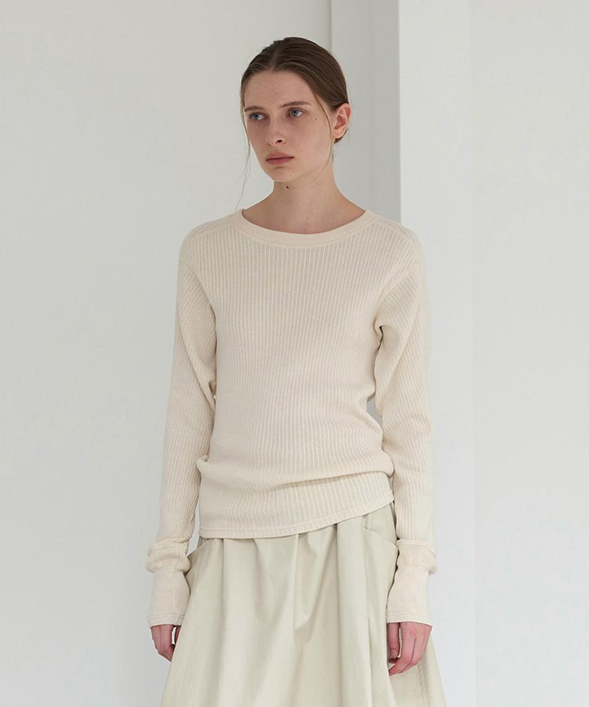Monokeulom Natural Cotton Pullover(Ecru)