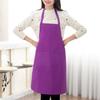 Plain Halter Neck Apron Waiter Baker Chefs Full Bib Apron Adult Women Unisex Durable Comfortable with Front Pocket Washable