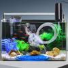 USB Oxygen Pump For Aquariums Quiet Energy Efficient Aerator With 100cm Air Tube And Solid Construction