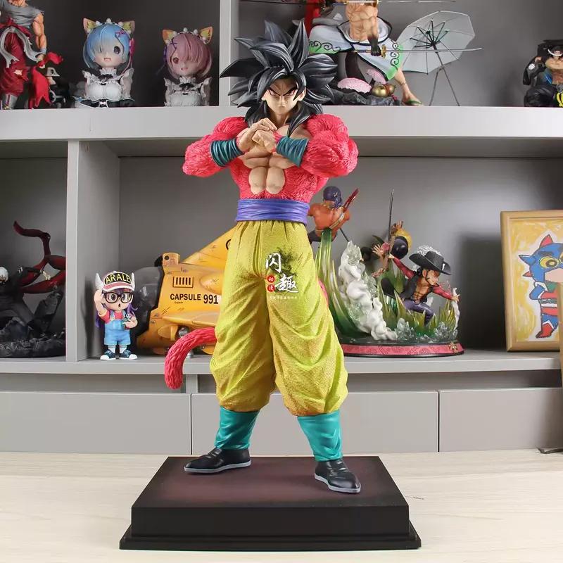 New Anime Figures Jt Studio Dragon Ball Ssj4 Son Goku Figures Super Saiyan Goku Klin Trunks Statue Collection Model Toys Gifts