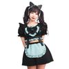Clearstone Yum Yum Yummy Cosplay Halloween Bondage Kat Meisje Dames Zwart