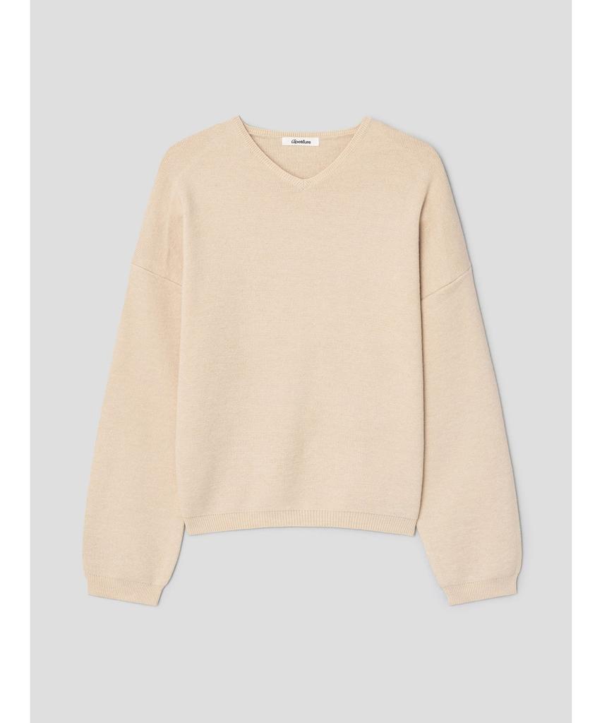 Diaepeocheo 90S V Neck Knit Top Beige (Ta6251A05A)