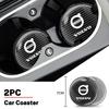Auto Waterbeker Mat Auto Logo Pad Geluiddempende Onderzetter Mat Voor XC60 S60 V40 V50 V60 S80 S40 C30 AWD C70 S40 S60 S80 S90 T6 V70