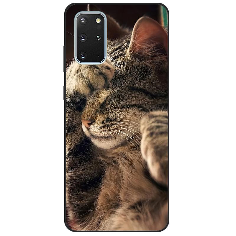 For Samsung Galaxy S20 Case Silicon TPU Cover For Samsung Galaxy S20 PLUS Phone Case For Samsung Galaxy S20 Ultra S 20 Case Cat