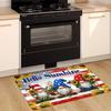 1PC Golf Ball Kitchen Rug Non-Slip Door Mat Pop Design Bathroom Rug Bath Mat Carpet for Home Sink Laundry Decoreeree