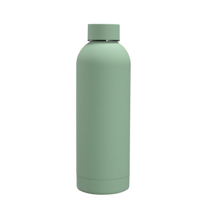 304 Stainless Steel Double-Layer Vacuum Insulated Matte Sports Water Bottle