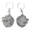 Bernese Mountain Dog, Berner Sennenhund I - Silver-plated Dog Pendant, Handbag Decoration, Backpack Pendant by Brand