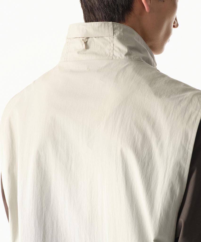 Musinsa Standard [City Leisure] Cn Multi-Pocket Vest [Dusty Cream]