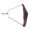 Saxophone Neck Strap with Metal Adjuster and Rotating Hook Adjustable Leather Padded Strap for Alto