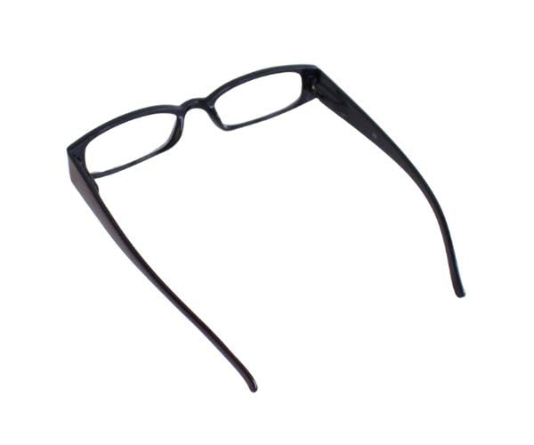 Bayline Reading Glasses Stylish Square Unisex 80084 Brown X [Bayline] (Prescription Glasses) Bi-color (+1.5, Black)