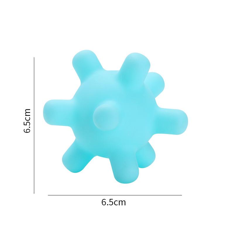 Interactive Bite-Resistant Vinyl Dog Toy for Teething and Water Play