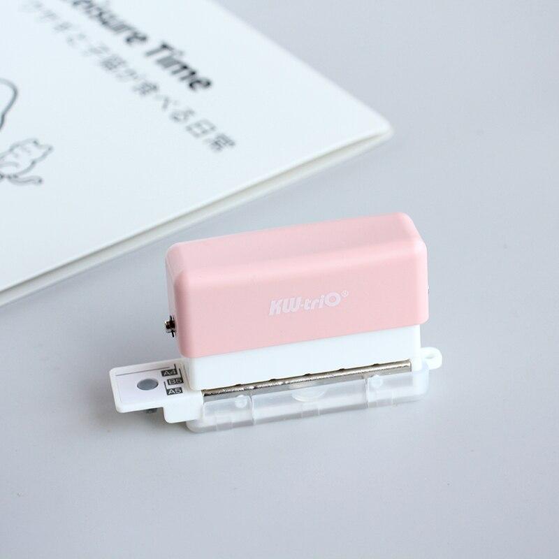1 Pcs 6-hole Punching Machine Diy Loose Leaf Paper Punching Planner Clipper Binding Standard Punching Machine