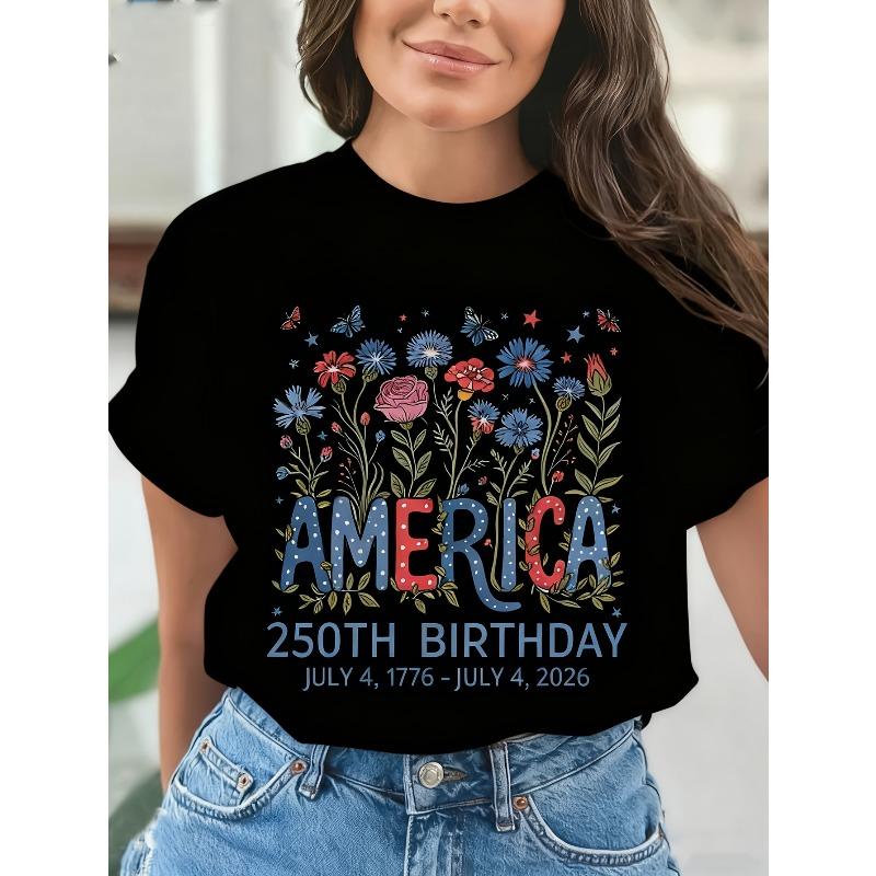 Womens Plus Size Christmas Tree Print Crew Neck Short Sleeve T Shirt Casual Holiday Pattern One Piece Top Locally Shipped