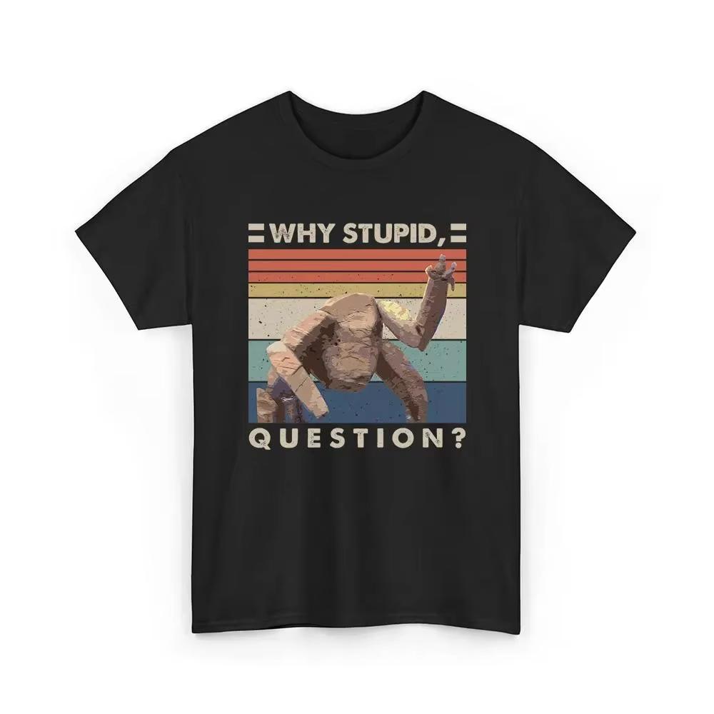 Project Hail Mary Rocky Funny Meme Graphics 100Cotton Unisex Shirt 2026 Summer Fashion Y2k Short Sleeve Shirt Movie Merchandise