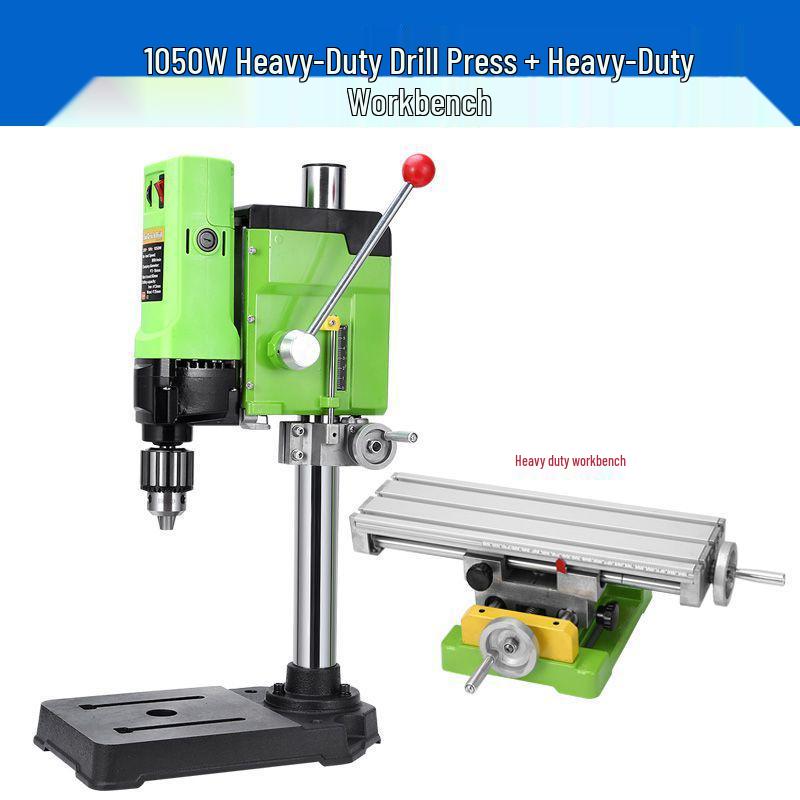 High-Precision 220V Mini Drill Press for Household and Industrial Woodworking