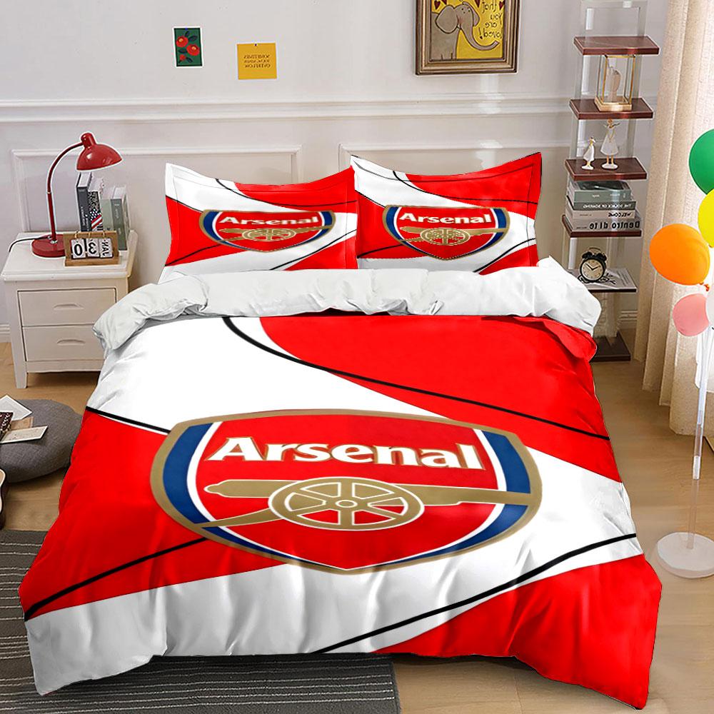 Arsenal Logo with Cannon. Bedding Sets Duvet Cover Sets Duvet Covers Pillowcases(1 * Duvet Cover 2 * Pillowcases Without Duvet Insert)