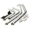 XL883 Motorcycle Exhaust Pipe Electroplated Muffler for 2004-2013 Models